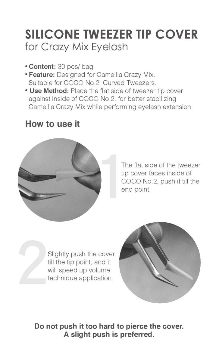 Silicone Tweezers Tip Cover